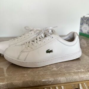 Lacoste Women's Hydez Leather Sneaker Size 7.5